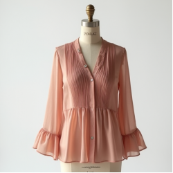 Women Stylish Chiffon Blouse