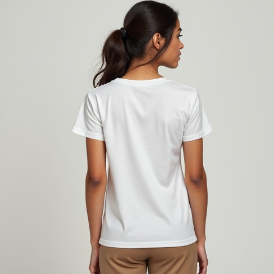 Women Short Sleeve Basic Tee