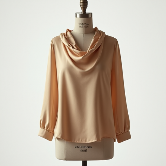 Women Soft Drape Blouse