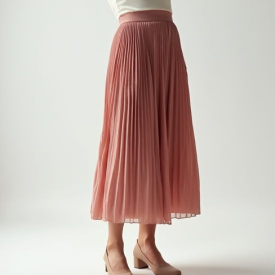 Women Pleated Skirt
