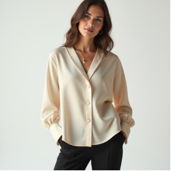 Women Versatile Shirt Top