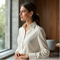 Women Modern Office Shirt