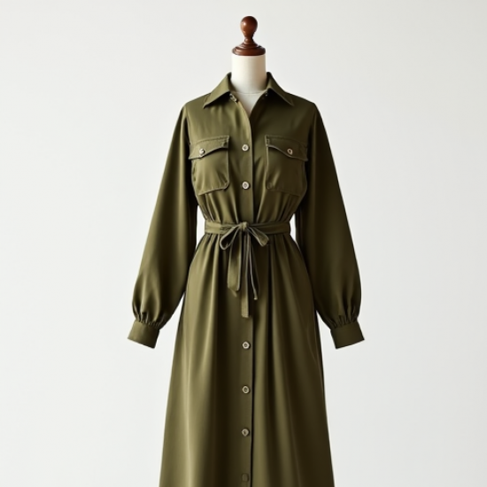 Women Shirt Style Dress
