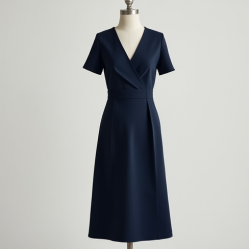 Women Clean Cut Dress