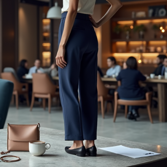 Women Clean Cut Trousers