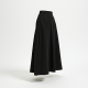 Women Plain Black Skirt