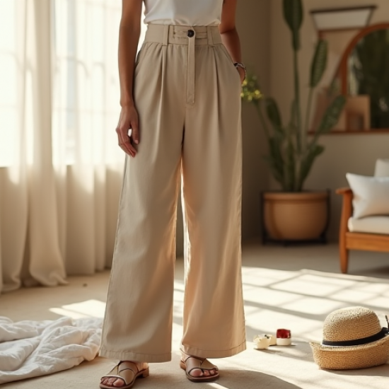 Women Casual Cotton Pants