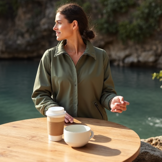 Women Lightweight Casual Jacket