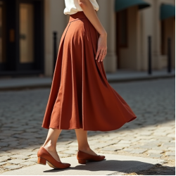 Women Modern Everyday Skirt